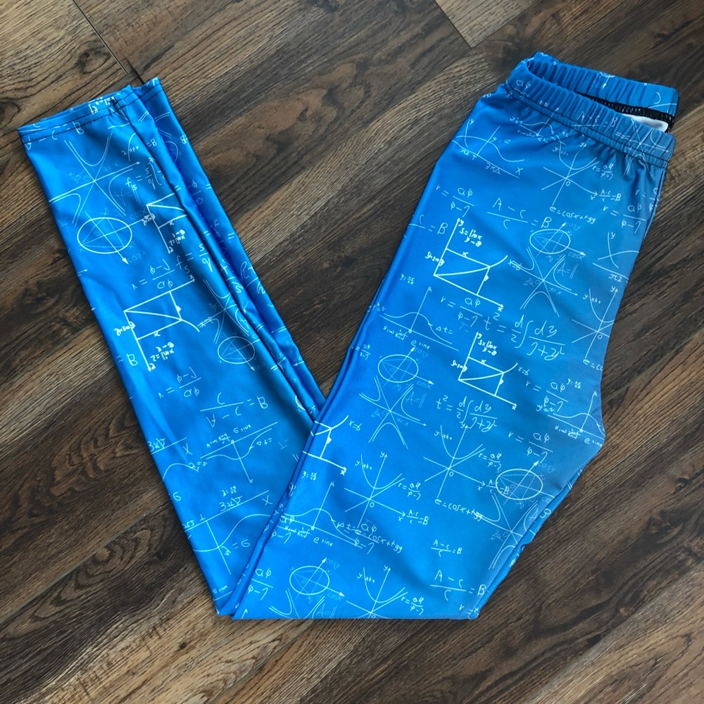 Mathematical Print Leggings
